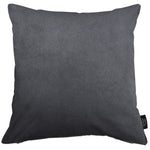 Load image into Gallery viewer, McAlister Textiles Matt Charcoal Velvet Modern Look Plain Cushion Cushions and Covers 
