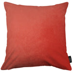 Load image into Gallery viewer, McAlister Textiles Matt Coral Pink Velvet Modern Look Plain Cushion Cushions and Covers 
