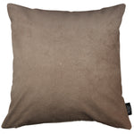 Load image into Gallery viewer, McAlister Textiles Matt Mocha Velvet Modern Look Plain Cushion Cushions and Covers 
