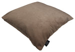 Load image into Gallery viewer, McAlister Textiles Matt Mocha Velvet Modern Look Plain Cushion Cushions and Covers 
