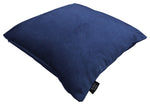 Load image into Gallery viewer, McAlister Textiles Matt Navy Blue Velvet Modern Look Plain Cushion Cushions and Covers 
