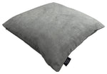 Load image into Gallery viewer, McAlister Textiles Matt Silver Grey Velvet Modern Look Plain Cushion Cushions and Covers 
