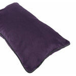 Load image into Gallery viewer, McAlister Textiles Matt Aubergine Purple Piped Velvet Cushion Cushions and Covers 
