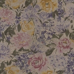 Load image into Gallery viewer, McAlister Textiles Blooma Purple, Pink and Ochre Floral Cushion Cushions and Covers 
