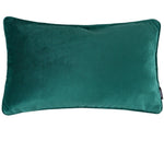 Load image into Gallery viewer, McAlister Textiles Matt Emerald Green Piped Velvet Cushion Cushions and Covers 
