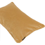 Load image into Gallery viewer, McAlister Textiles Matt Ochre Yellow Piped Velvet Cushion Cushions and Covers 
