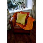 Load image into Gallery viewer, McAlister Textiles Matt Burnt Orange Piped Velvet Cushion Cushions and Covers 
