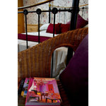 Load image into Gallery viewer, McAlister Textiles Matt Aubergine Purple Piped Velvet Cushion Cushions and Covers 
