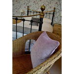 Load image into Gallery viewer, McAlister Textiles Matt Lilac Purple Piped Velvet Cushion Cushions and Covers 
