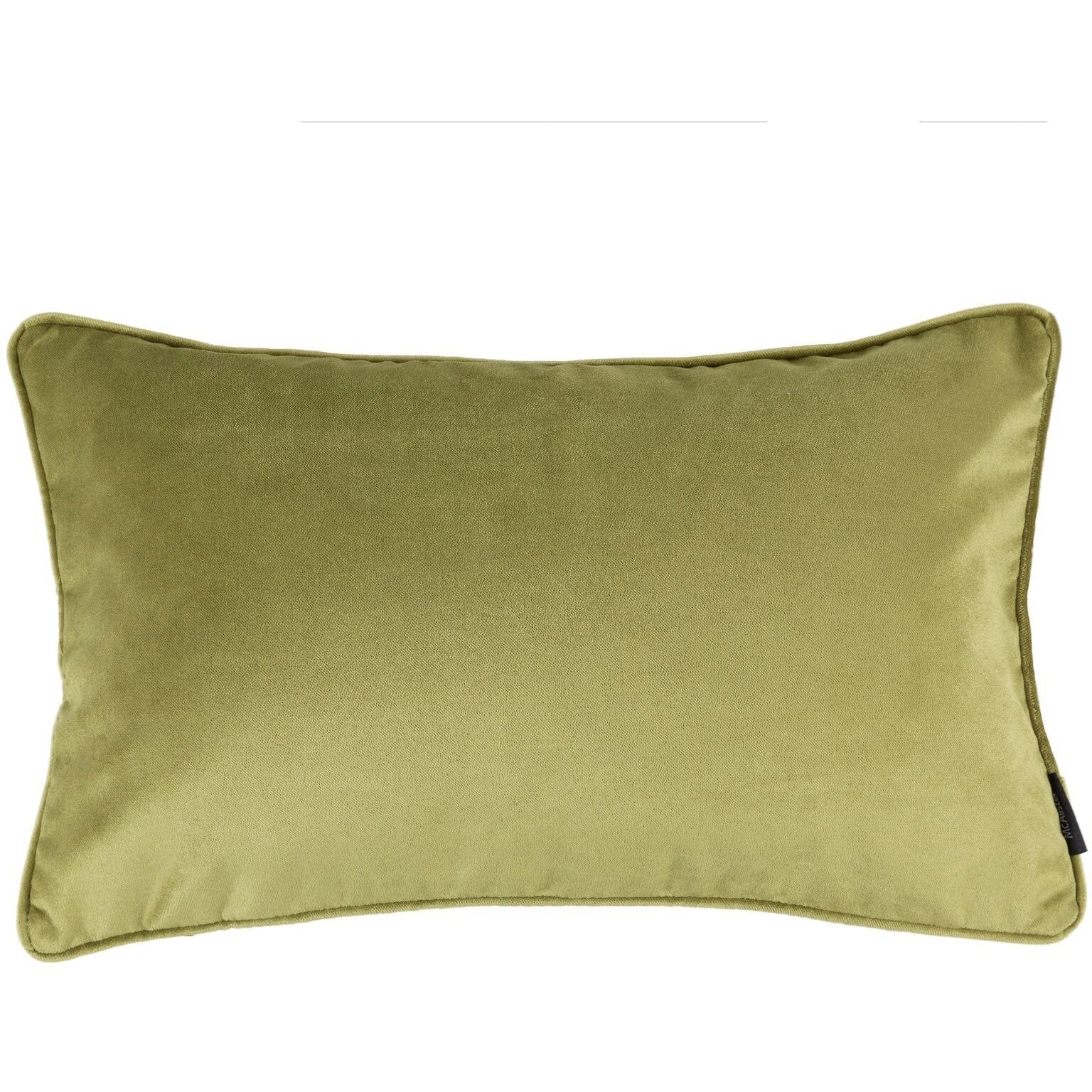 Lime Green Velvet Cushion McAlister Textiles McAlister Textiles