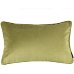 Load image into Gallery viewer, McAlister Textiles Matt Lime Green Piped Velvet Cushion Cushions and Covers 
