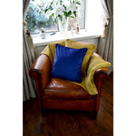 Load image into Gallery viewer, McAlister Textiles Matt Ochre Yellow Piped Velvet Cushion Cushions and Covers 
