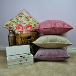 Load image into Gallery viewer, McAlister Textiles Matt Lilac Purple Piped Velvet Cushion Cushions and Covers 
