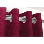 Load image into Gallery viewer, McAlister Textiles Matt Wine Red Velvet Curtains Tailored Curtains 
