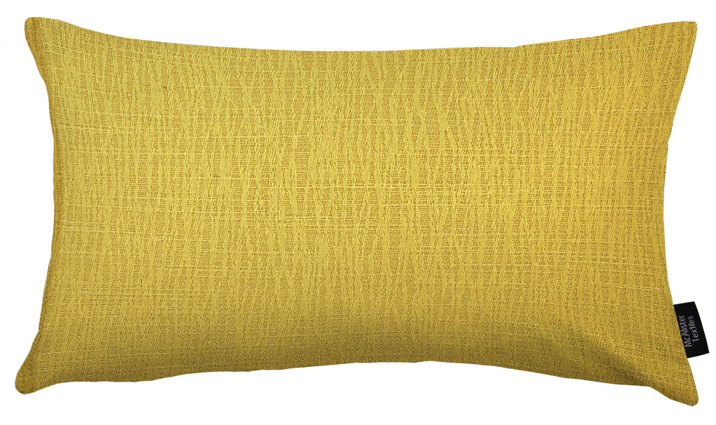 McAlister Textiles Linea Ochre Plain Pillow Pillow Cover Only 50cm x 30cm 