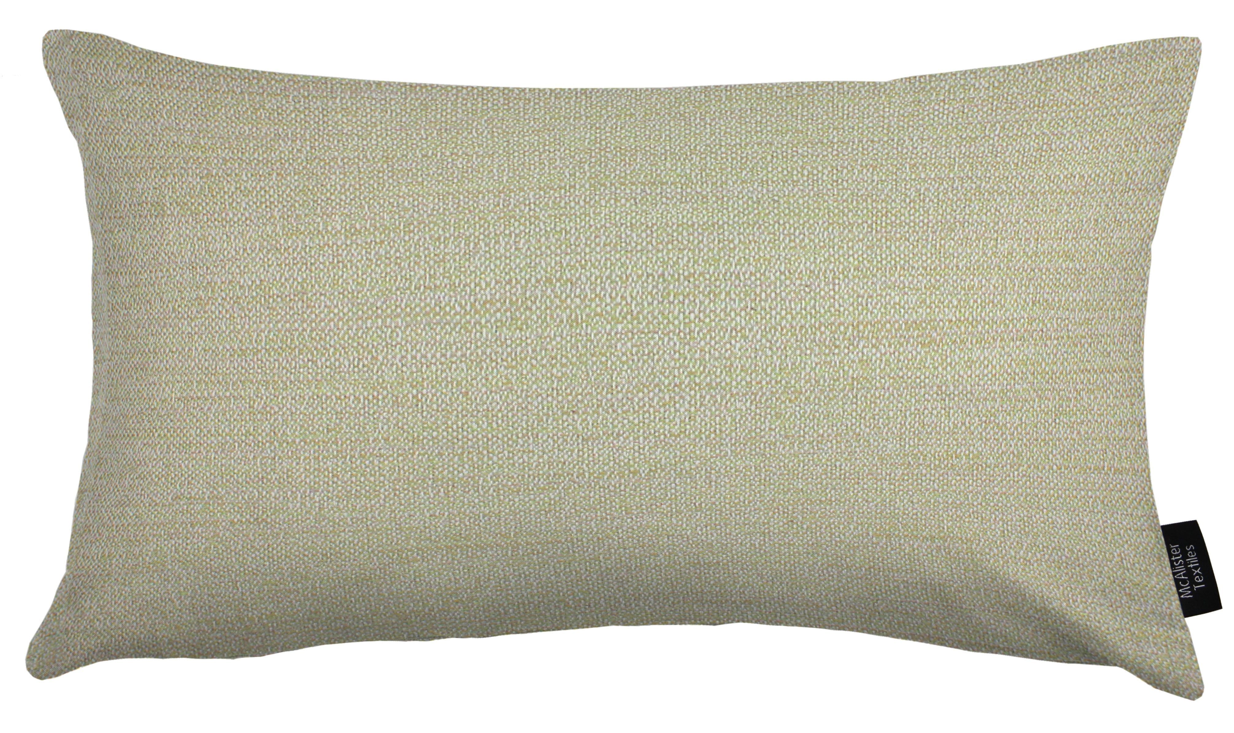 McAlister Textiles Hamleton Soft Green Textured Plain Pillow Pillow Cover Only 50cm x 30cm 