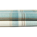 Load image into Gallery viewer, McAlister Textiles Heritage Tartan Duck Egg Blue Curtain Fabric Fabrics 

