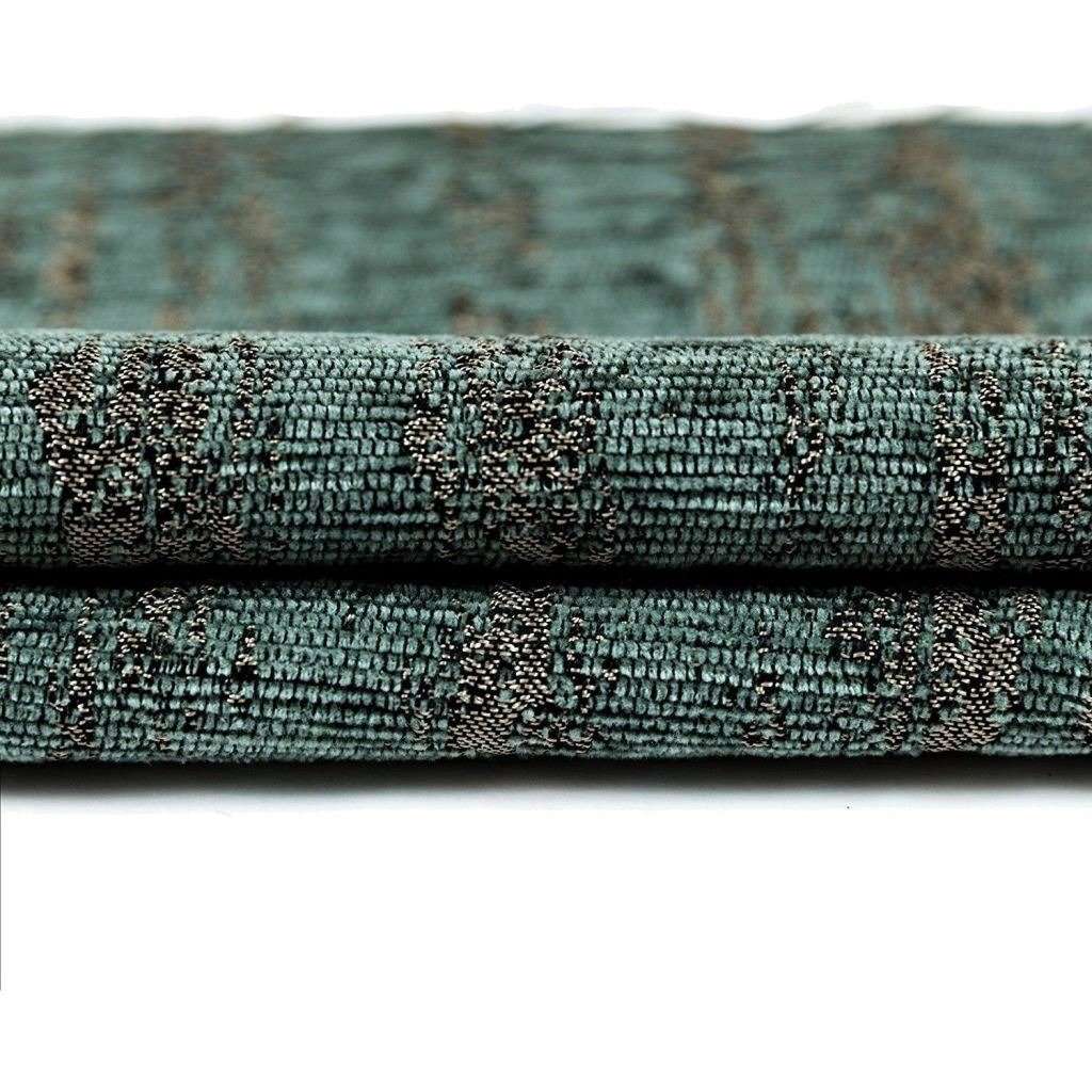 McAlister Textiles Textured Chenille Teal / Mineral Fabric Fabrics 