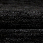 Load image into Gallery viewer, McAlister Textiles Plain Chenille Black Fabric Fabrics 
