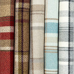 Load image into Gallery viewer, McAlister Textiles Heritage Tartan Beige Cream Curtain Fabric Fabrics 
