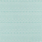 Load image into Gallery viewer, McAlister Textiles Colorado Geometric Duck Egg Blue Fabric Fabrics 1 Metre 
