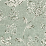 Load image into Gallery viewer, McAlister Textiles Eden Duck Egg Blue Floral Printed Fabric Fabrics 1 Metre 
