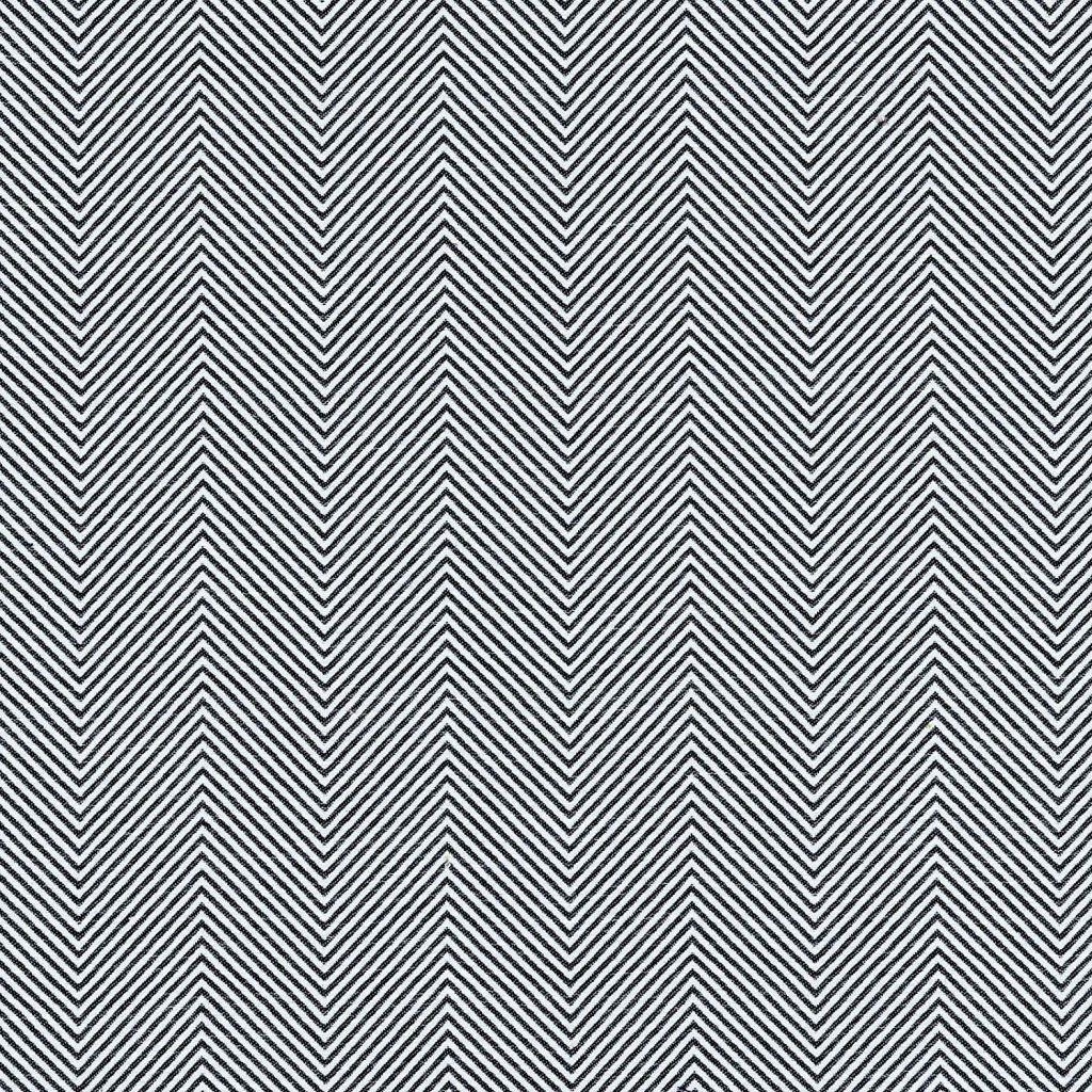 McAlister Textiles Herringbone Twill Black + White Fabric Fabrics 1 Metre 