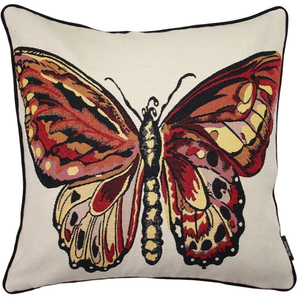 McAlister Textiles Bug's Life Butterfly Cushion Cushions and Covers Cover Only 