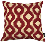 Load image into Gallery viewer, McAlister Textiles Arizona Geometric Red Cushion Cushions and Covers Cover Only 43cm x 43cm 
