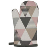 Load image into Gallery viewer, McAlister Textiles Vita Pink Cotton Print Single Oven Mitt Kitchen Accessories 
