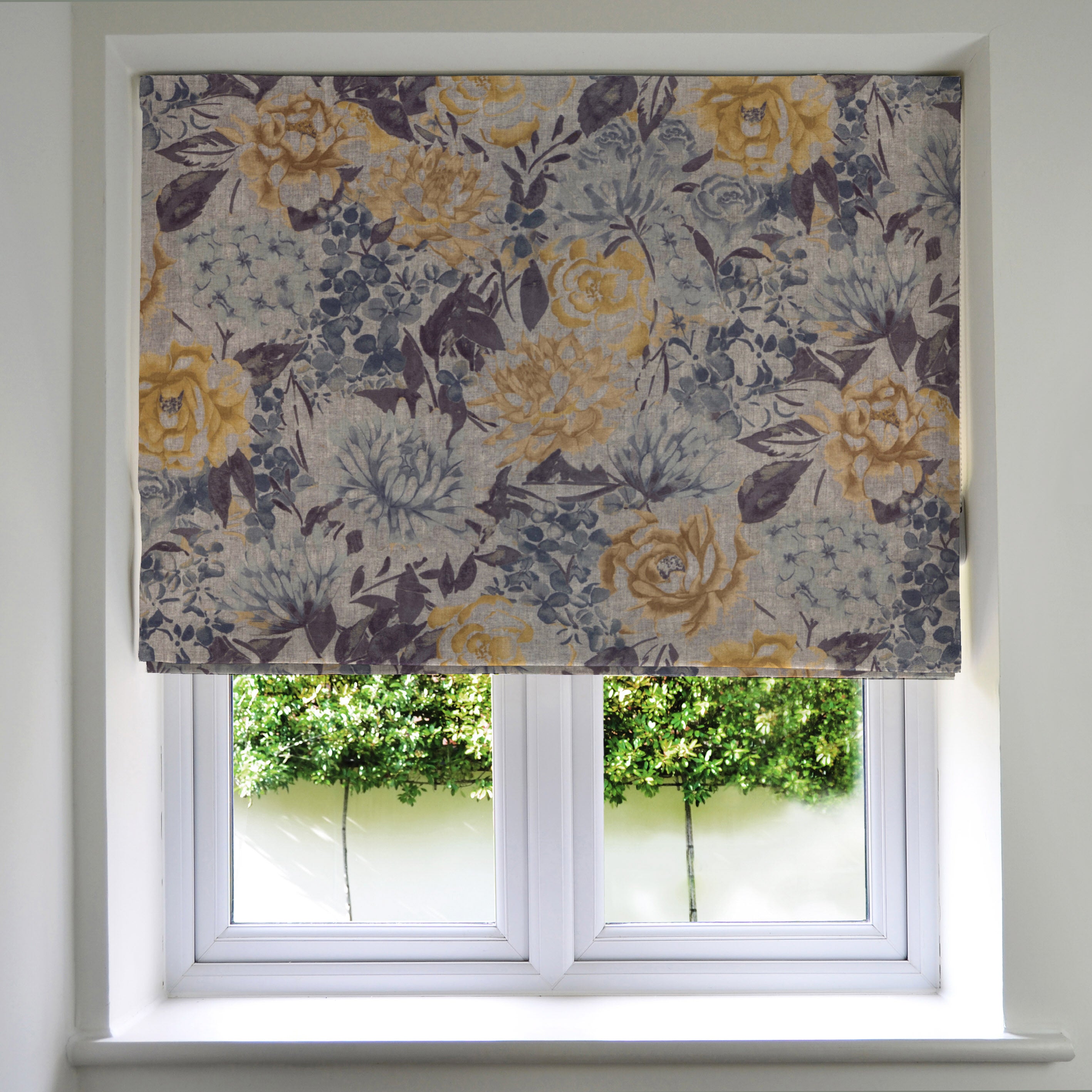 McAlister Textiles  Purple, Pink and Ochre Floral Curtains – Mcalister  Trade