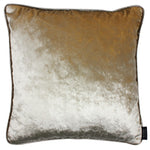 Load image into Gallery viewer, McAlister Textiles Champagne Gold Crushed Velvet Cushions Cushions and Covers Cover Only 43cm x 43cm 
