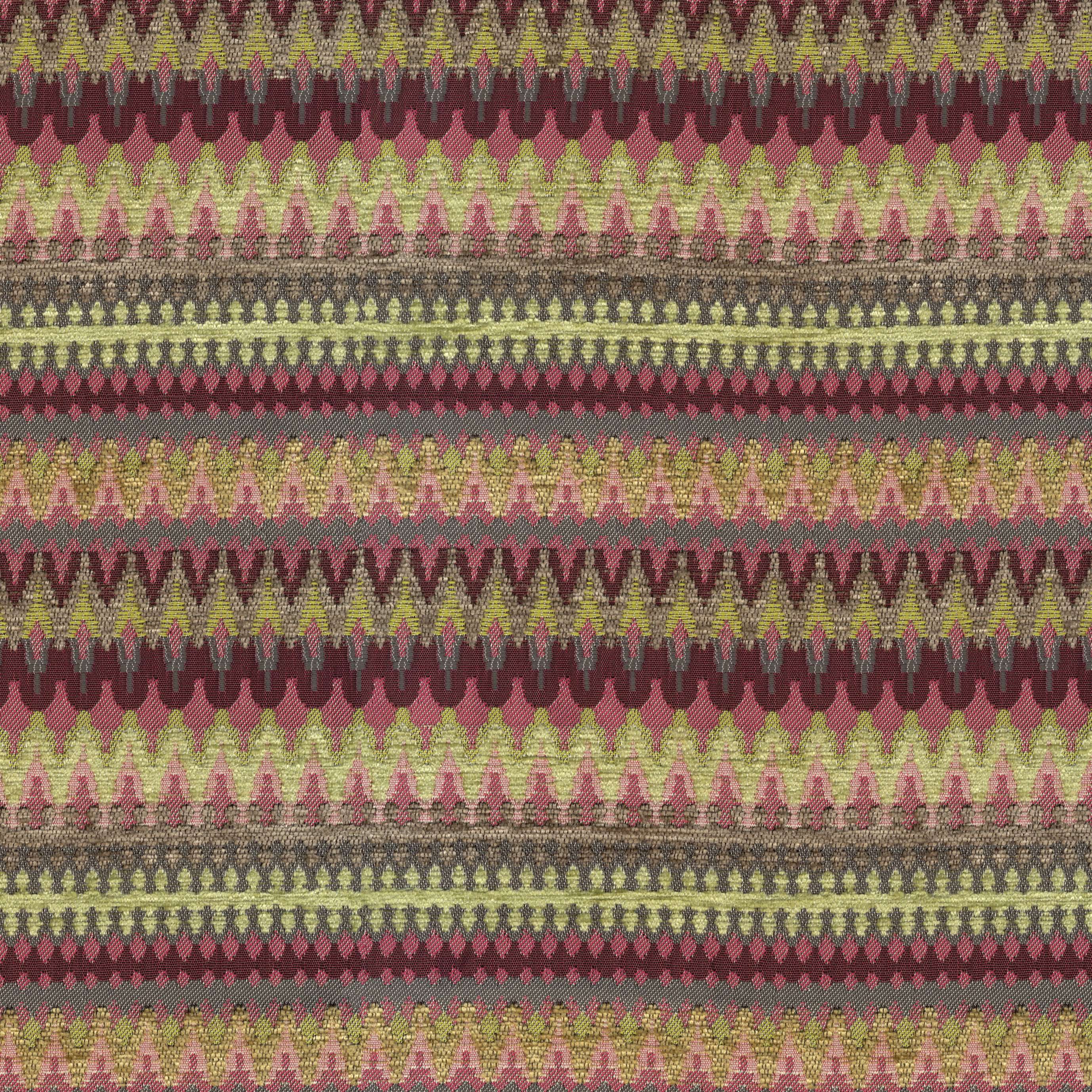 McAlister Textiles Curitiba Aztec Pink + Grey Fabric Fabrics 1 Metre 