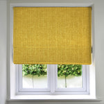 Load image into Gallery viewer, McAlister Textiles Eternity Ochre Yellow Roman Blinds Roman Blinds Standard Lining 130cm x 200cm 
