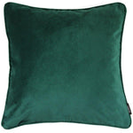 Load image into Gallery viewer, McAlister Textiles Matt Emerald Green Velvet Cushion Cushions and Covers Cover Only 43cm x 43cm 
