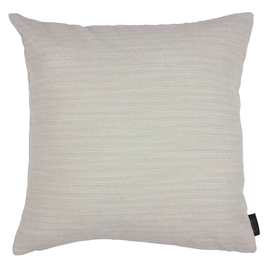 McAlister Textiles Hamleton Natural Textured Plain Cushion Cushions and Covers Cover Only 49cm x 49cm 