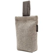 Herringbone Charcoal Grey Door Stop
