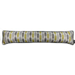 Load image into Gallery viewer, McAlister Textiles Lotta Yellow + Grey Draught Excluder Draught Excluders 18 x 80cm 
