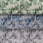 Load image into Gallery viewer, McAlister Textiles Luca Forest Green Geometric FR Curtains Tailored Curtains 

