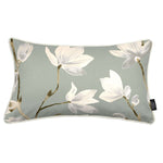 Load image into Gallery viewer, McAlister Textiles Magnolia Duck Egg Floral Cotton Print Pillows Pillow Cover Only 50cm x 30cm 
