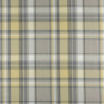 Load image into Gallery viewer, McAlister Textiles Heritage Tartan Mustard Yellow + Grey Curtain Fabric Fabrics 
