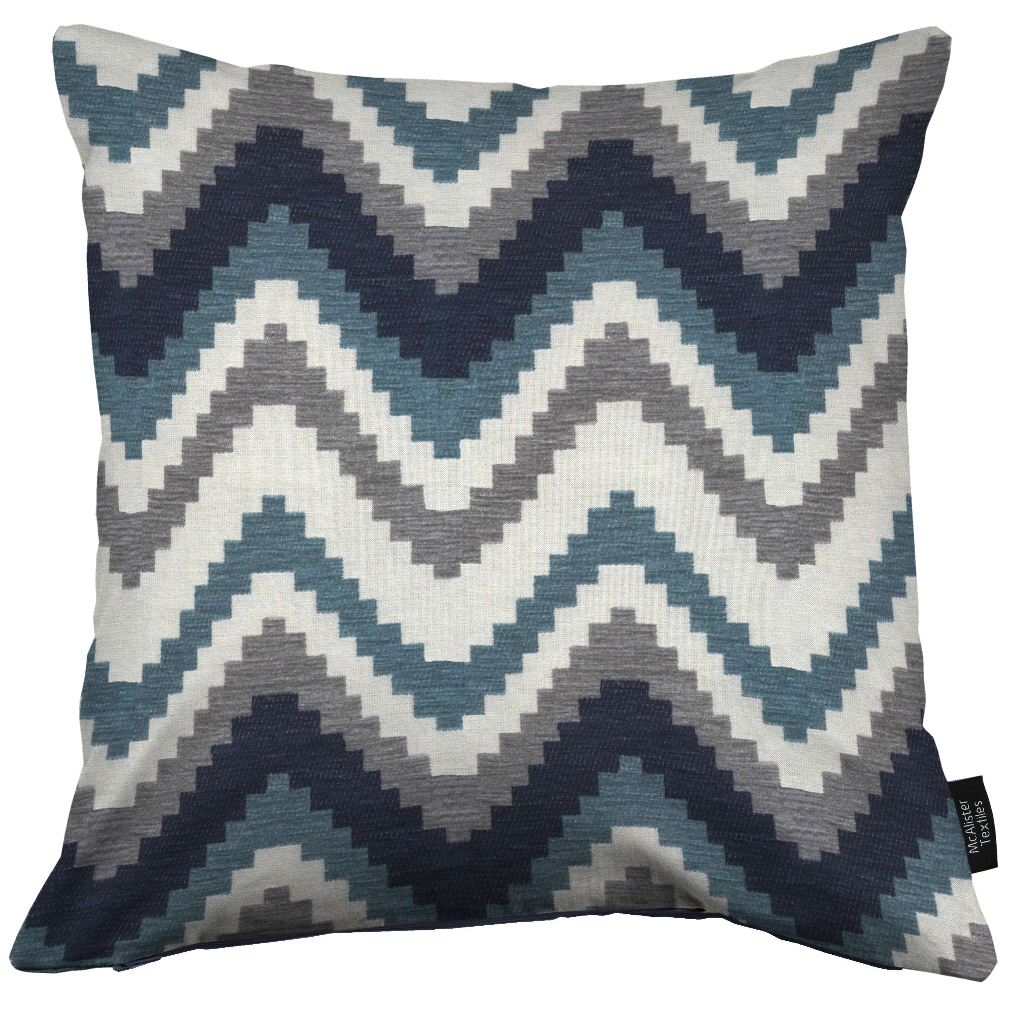 Zigzag Striped Navy Blue Cushion McAlister Textiles – McAlister Textiles