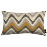 Load image into Gallery viewer, McAlister Textiles Navajo Yellow + Grey Striped Pillow Pillow Cover Only 50cm x 30cm 
