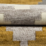 Load image into Gallery viewer, McAlister Textiles Navajo Yellow+ Grey Striped Fabric Fabrics 
