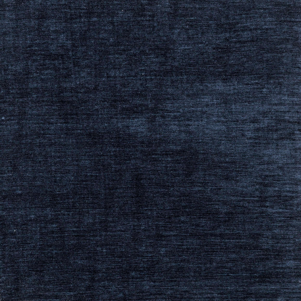 McAlister Textiles Plain Chenille Navy Blue Fabric Fabrics 1 Metre 