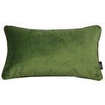 Load image into Gallery viewer, McAlister Textiles Matt Fern Green Velvet Pillow Pillow Cover Only 50cm x 30cm 
