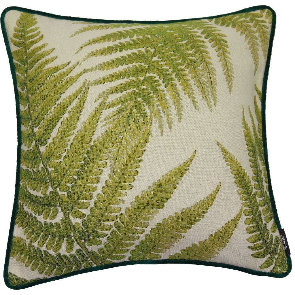 McAlister Textiles Tapestry Forest Fern Green Cushion Cushions and Covers Cover Only 