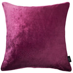 Load image into Gallery viewer, McAlister Textiles Fuchsia Pink Crushed Velvet Cushions Cushions and Covers Cover Only 43cm x 43cm 
