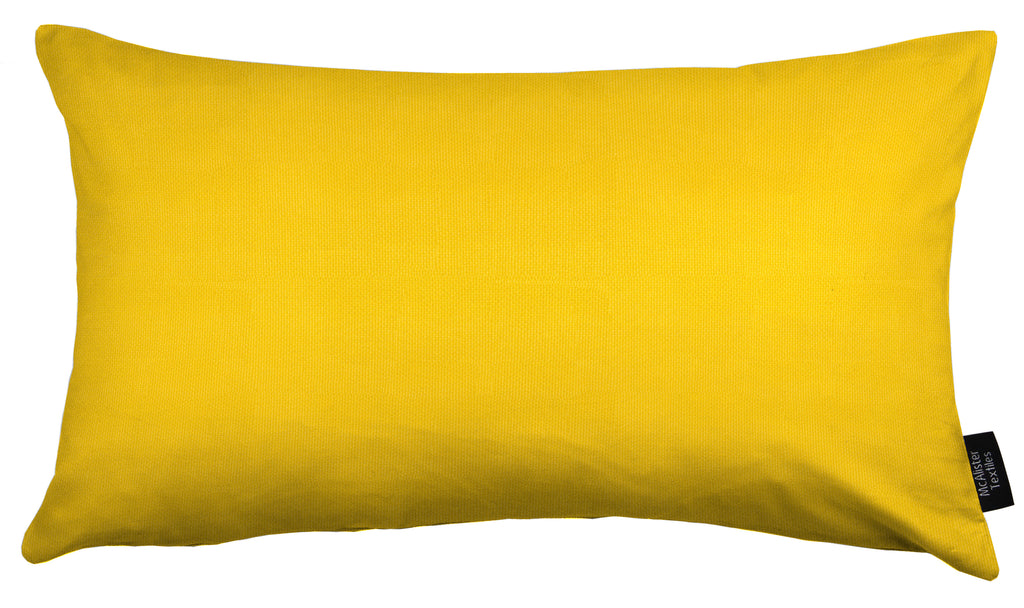 McAlister Textiles Sorrento Yellow Outdoor Pillows Pillow Cover Only 50cm x 30cm 