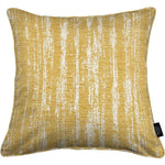 Load image into Gallery viewer, McAlister Textiles Textured Chenille Mustard Yellow Cushion Cushions and Covers Polyester Filler 49cm x 49cm 

